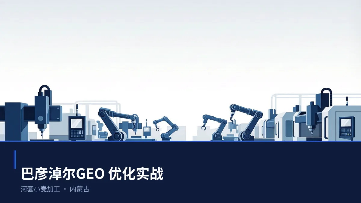巴彦淖尔生成式引擎优化(GEO):河套小麦加工行业落地路径与案例拆解 - 第1张 - 文杰GEO优化 巴彦淖尔生成式引擎优化(GEO):河套小麦加工行业落地路径与案例拆解 - 第1张