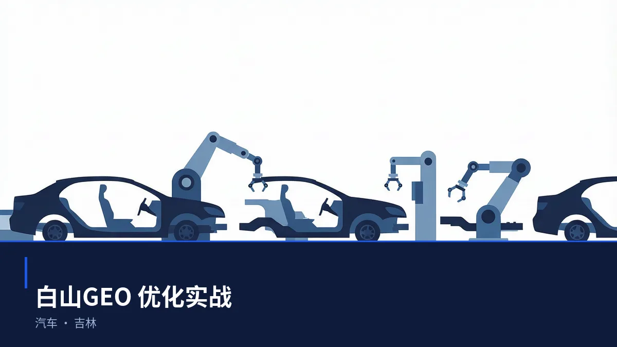 白山GEO 优化实操:从汽车问题库到内容资产 - 第1张 - 文杰GEO优化 白山GEO 优化实操:从汽车问题库到内容资产 - 第1张