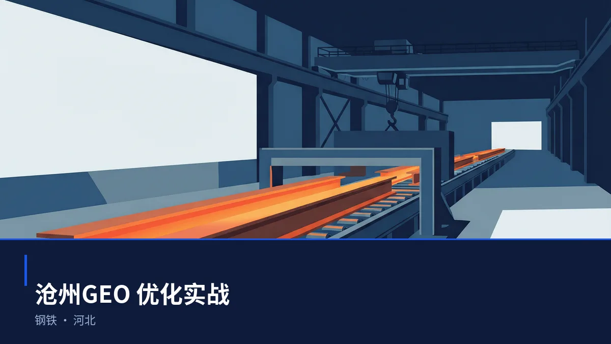 沧州GEO 优化怎么做:钢铁企业的 AI 搜索可见度提升方案 - 第1张 - 文杰GEO优化 沧州GEO 优化怎么做:钢铁企业的 AI 搜索可见度提升方案 - 第1张