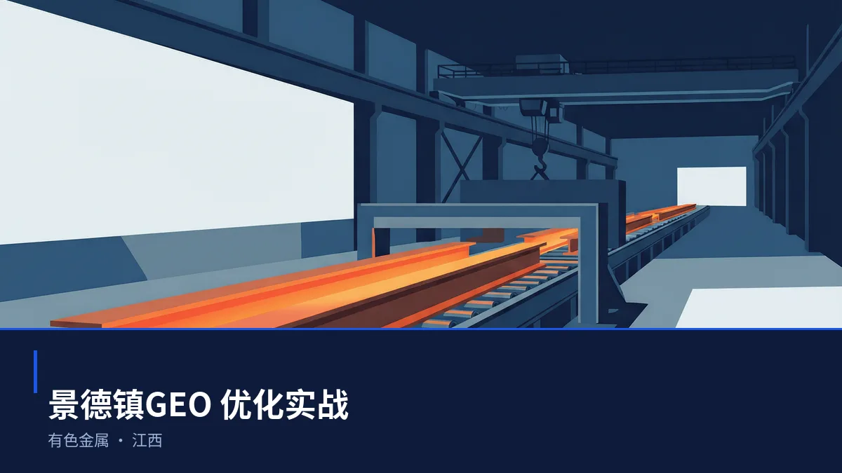 在景德镇,让 AI 回答你的行业问题:有色金属GEO 优化指南 - 第1张 - 文杰GEO优化 在景德镇,让 AI 回答你的行业问题:有色金属GEO 优化指南 - 第1张