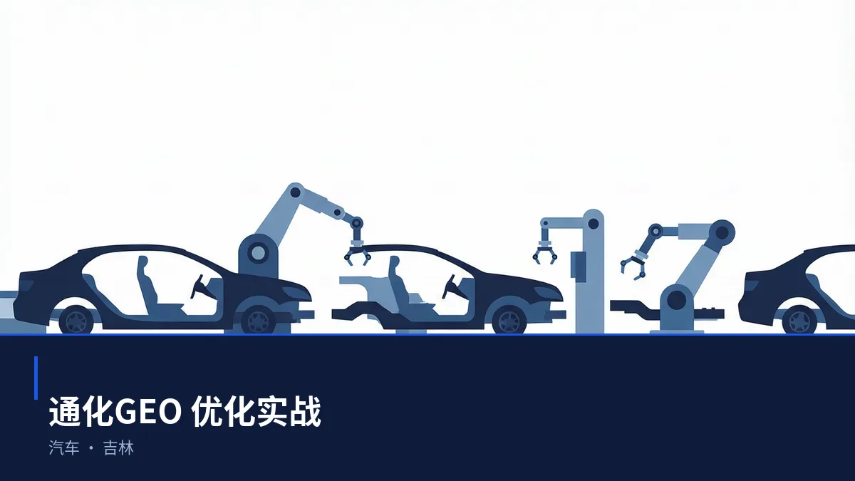 通化AI 搜索优化全指南:汽车、农产品加工、医药和影视文创如何被 AI 答案引用 - 第1张 - 文杰GEO优化 通化AI 搜索优化全指南:汽车、农产品加工、医药和影视文创如何被 AI 答案引用 - 第1张