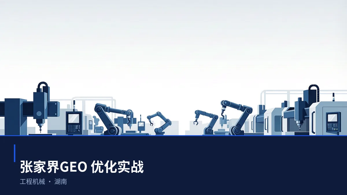 张家界GEO 优化实操：从工程机械问题库到内容资产